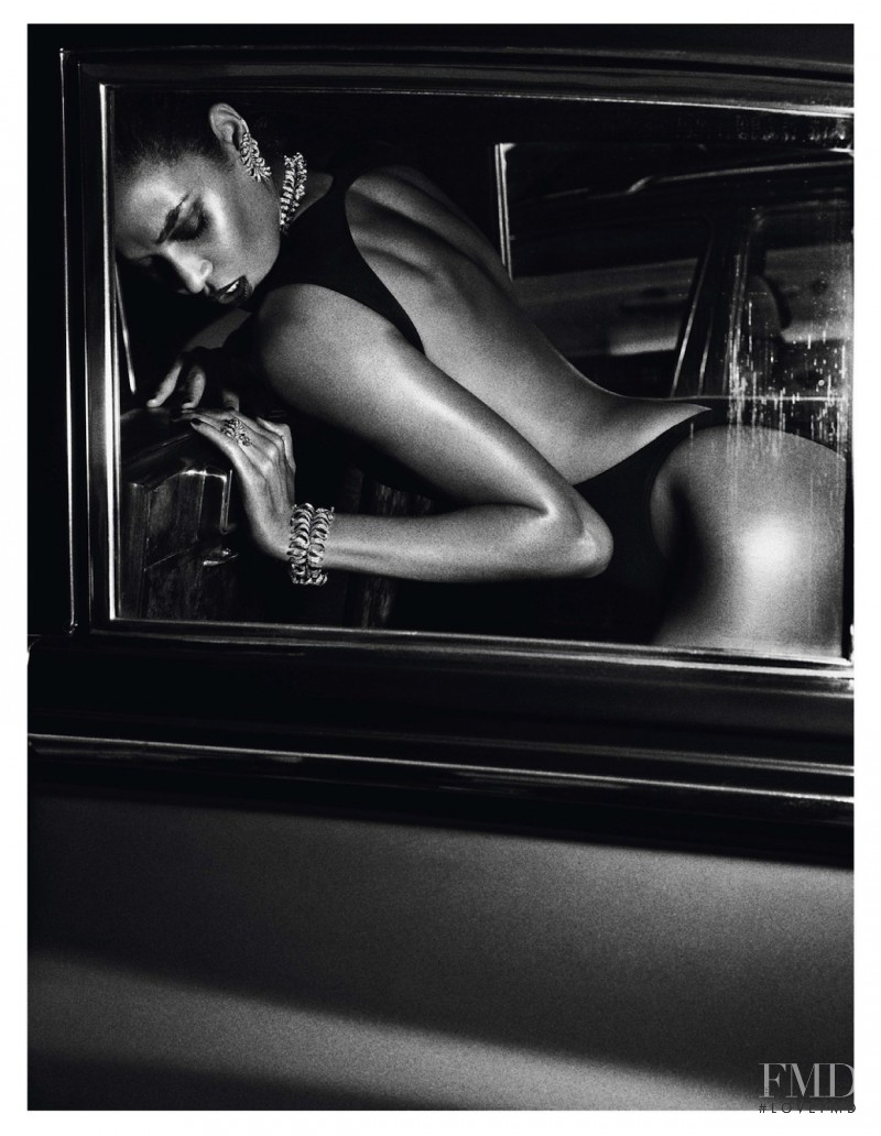 Joan Smalls featured in Les Feux De La Nuit, June 2013