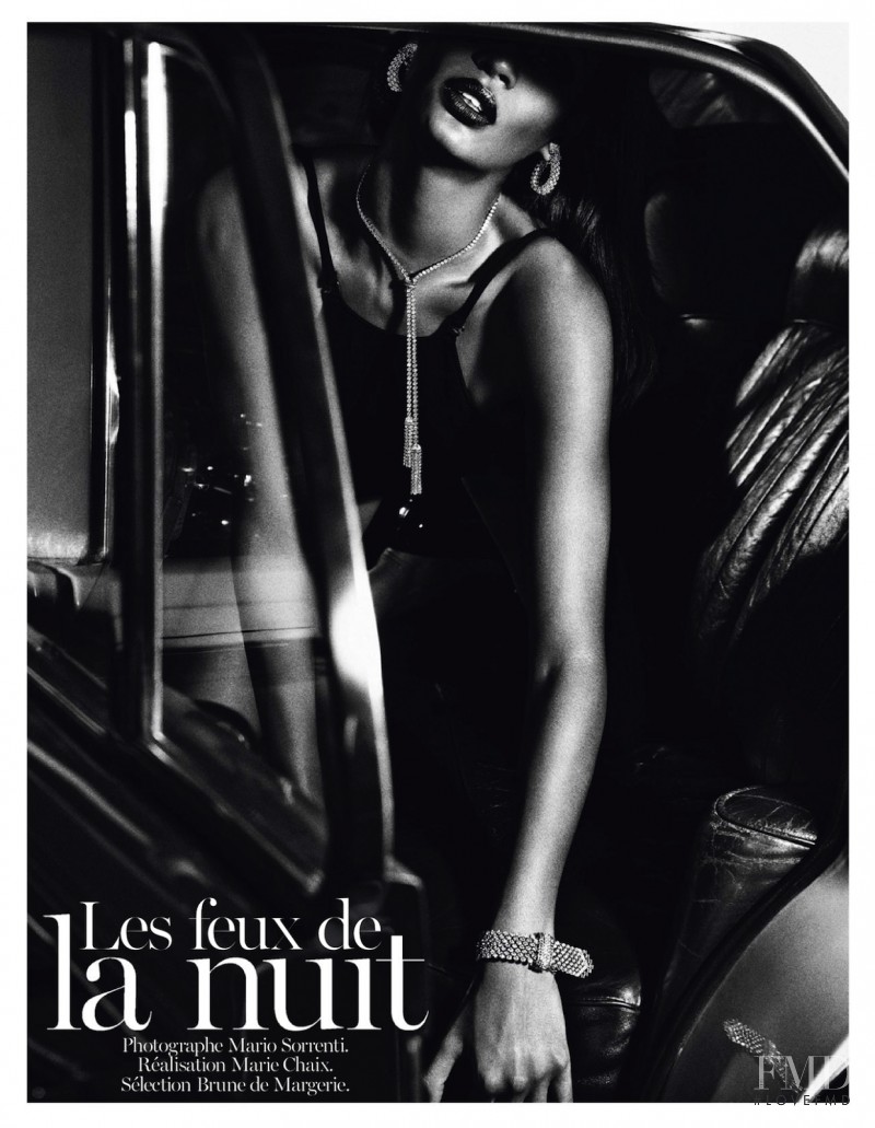 Joan Smalls featured in Les Feux De La Nuit, June 2013