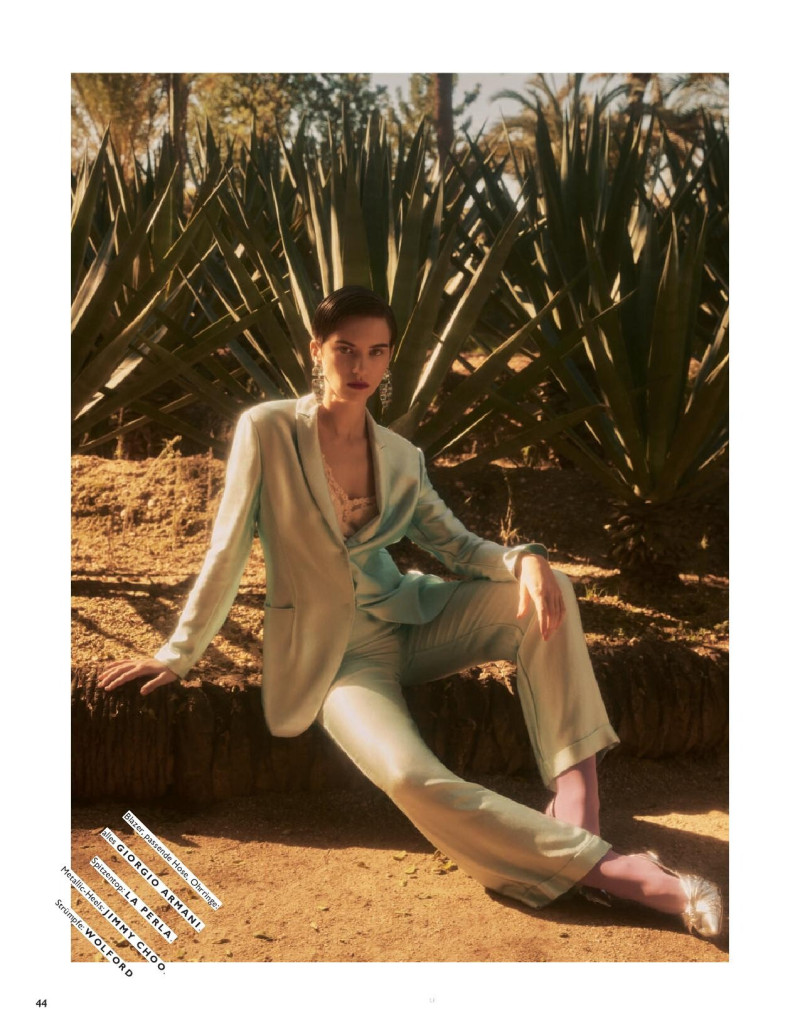 Cleo Cwiek featured in Wir Stylen Uns Miami Nice!, April 2019
