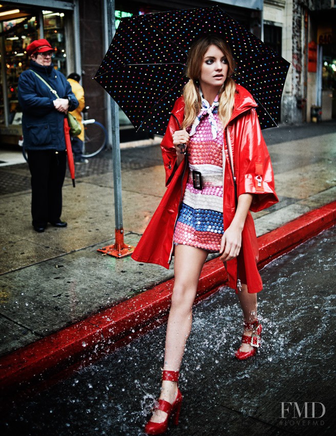 Elyse Saunders featured in Rain Girl, April 2011