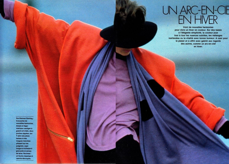 Elizabeth Josie Borain featured in Un Arc-En-Ciel En Hiver, September 1983