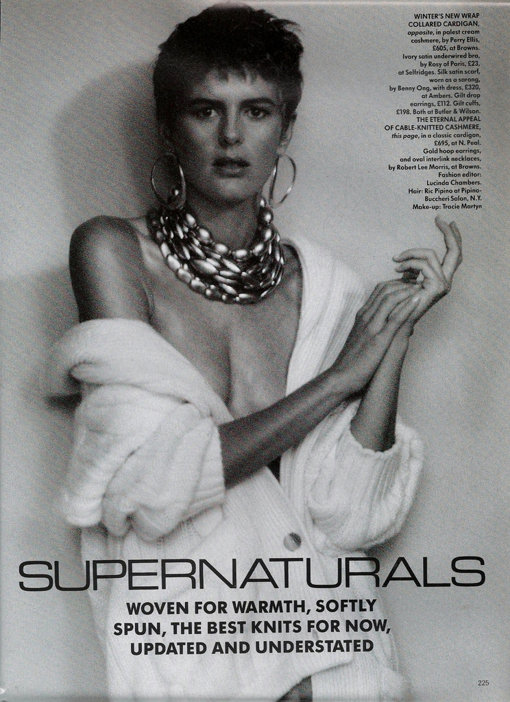 Elizabeth Josie Borain featured in Supernaturals, November 1990