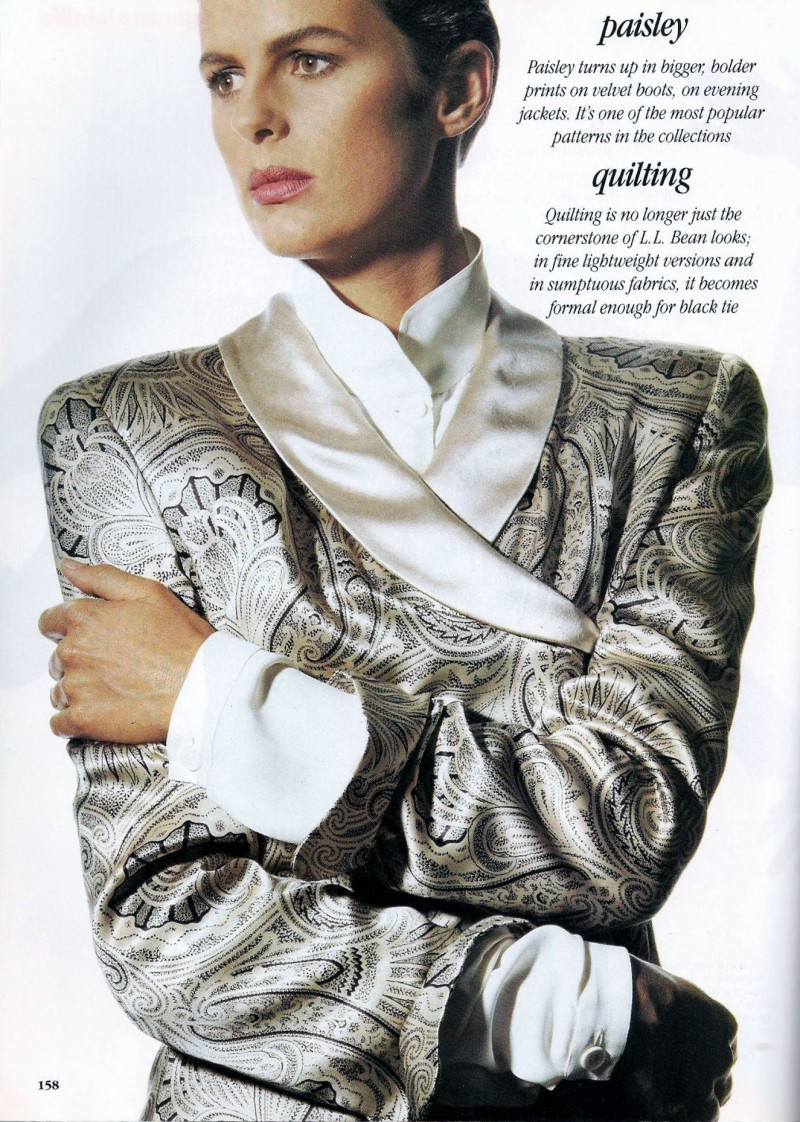 Elizabeth Josie Borain featured in Nightlife, July 1989