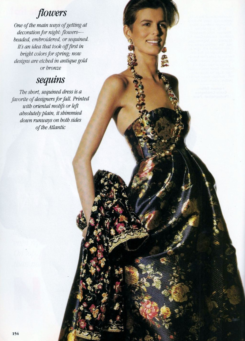 Elizabeth Josie Borain featured in Nightlife, July 1989