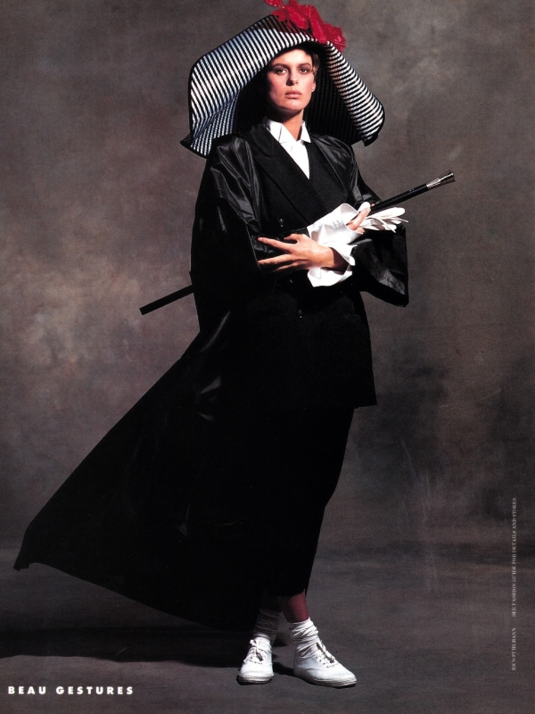 Elizabeth Josie Borain featured in Beau Gestures, May 1990