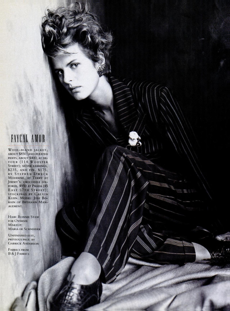 Elizabeth Josie Borain featured in starring stripes, August 1988