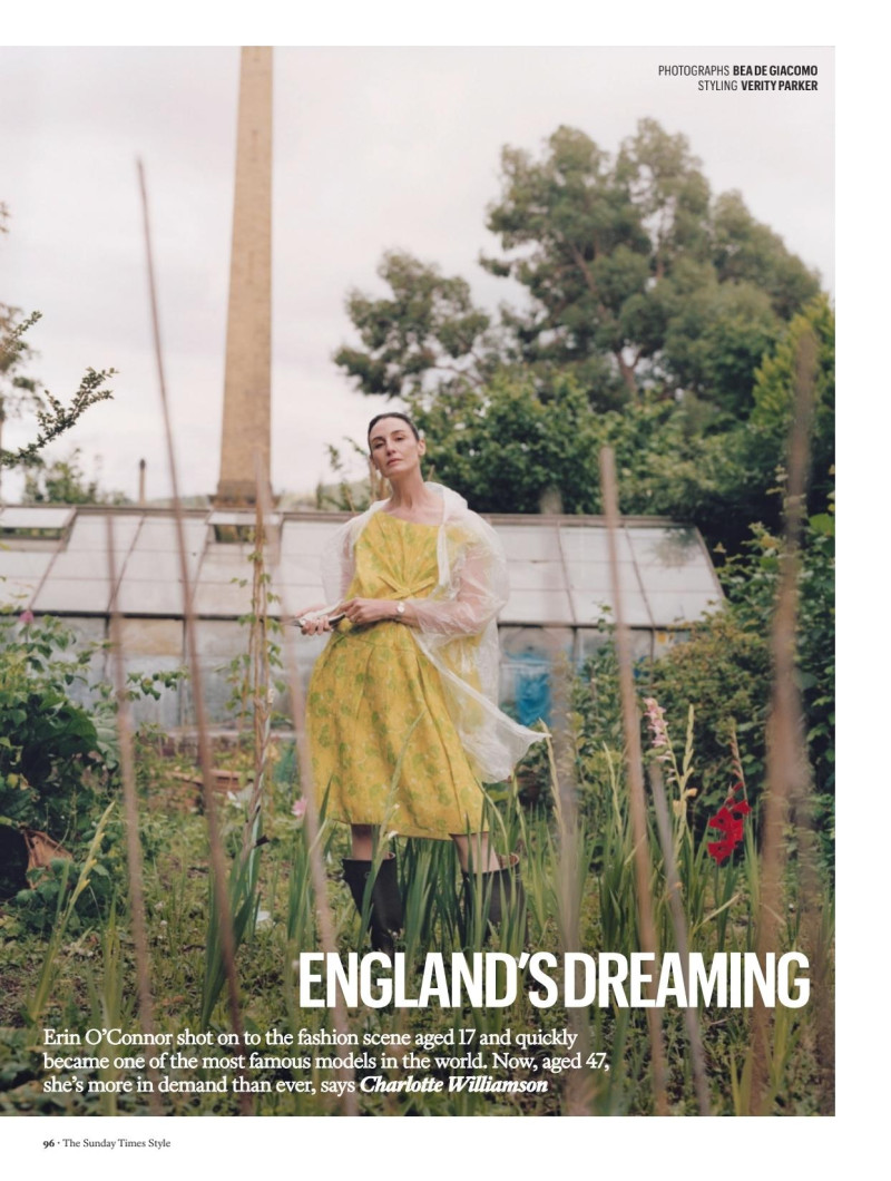 Erin O%Connor featured in England\'s Dreaming, September 2025