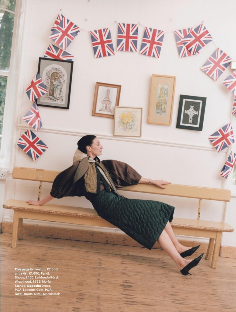 Erin O%Connor featured in England\'s Dreaming, September 2025