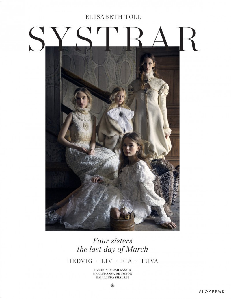 Hedvig Palm featured in Four Sisters, September 2013