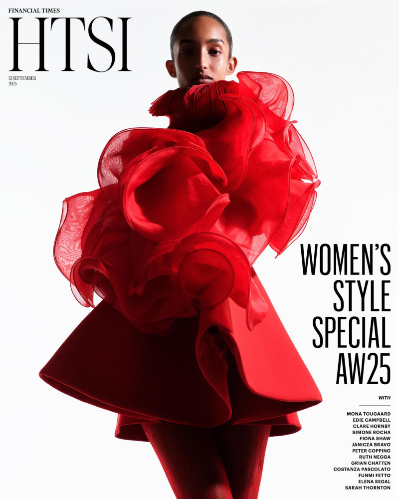 Mona Tougaard featured in The Boldest, Sharpest Fashion For Autumn, September 2025
