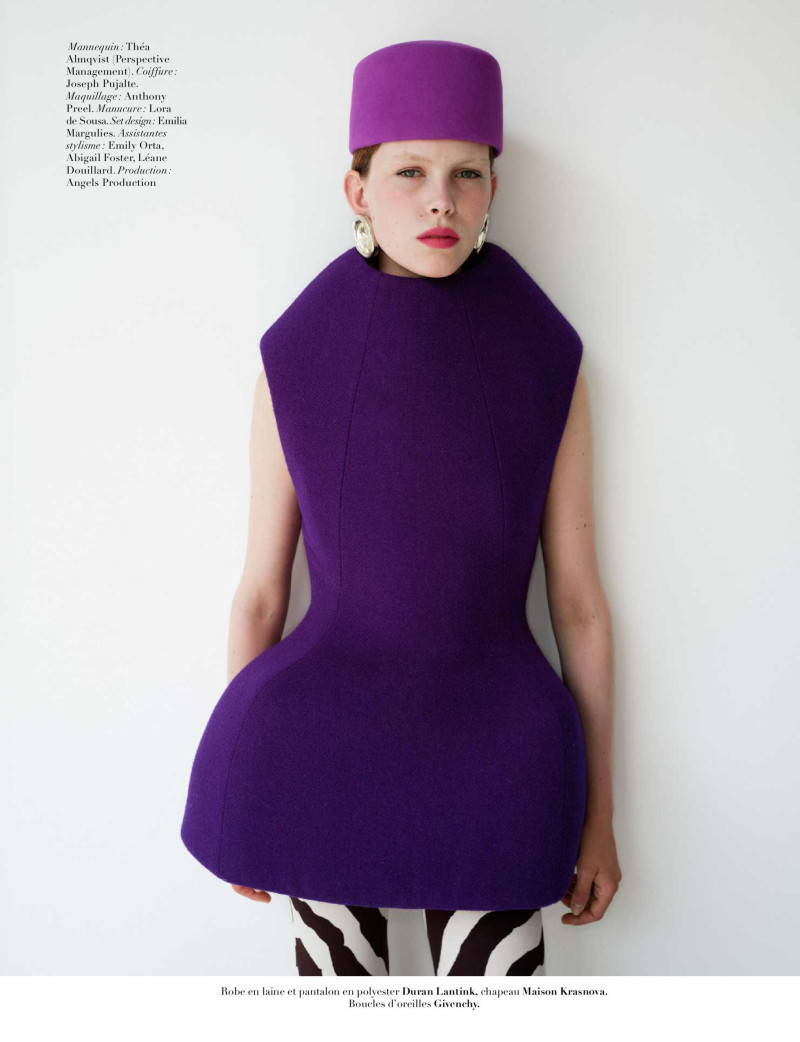 Thea Almqvist featured in La Couleur Est Une Humeur, September 2025