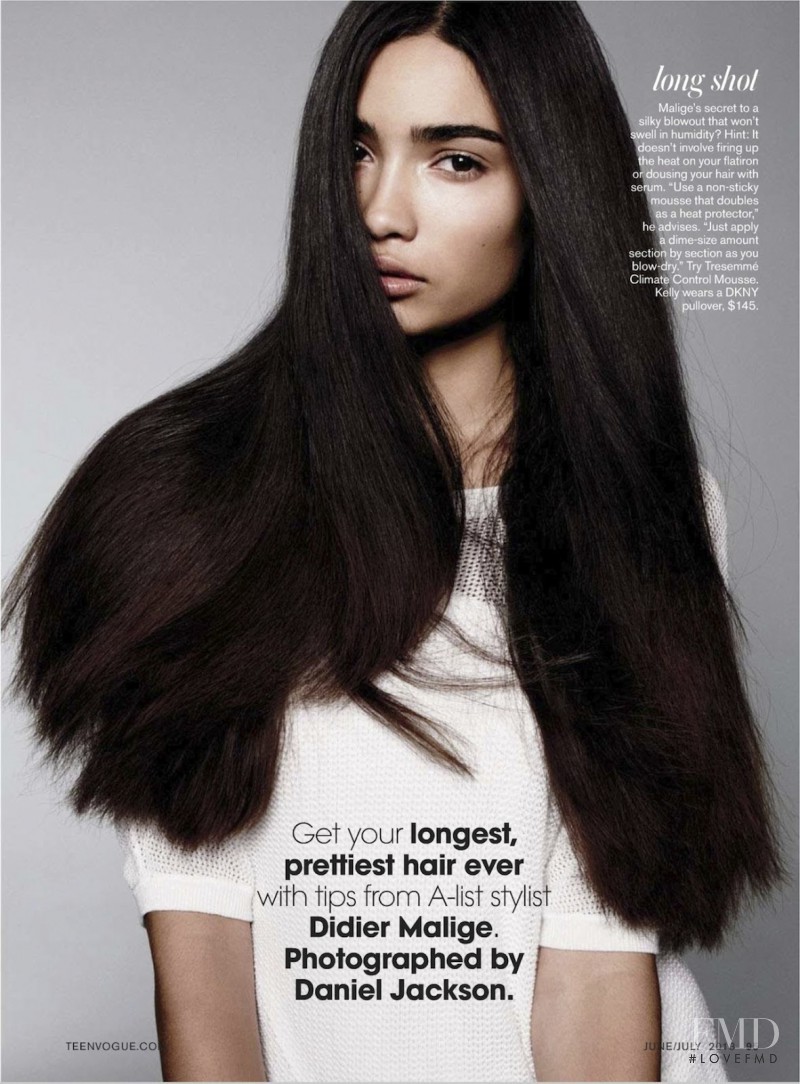 Kelly Gale featured in Mane Event, June 2013