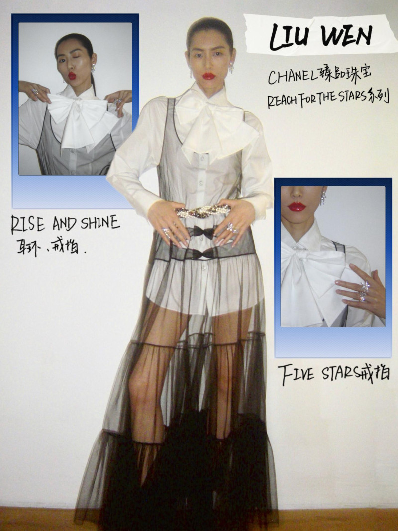 Liu Wen featured in W Fitting Room, August 2025