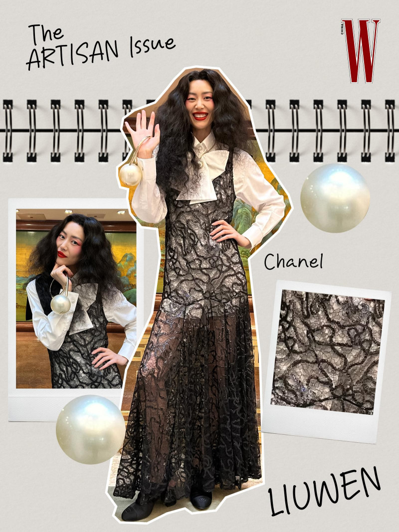Liu Wen featured in W Fitting Room, August 2025