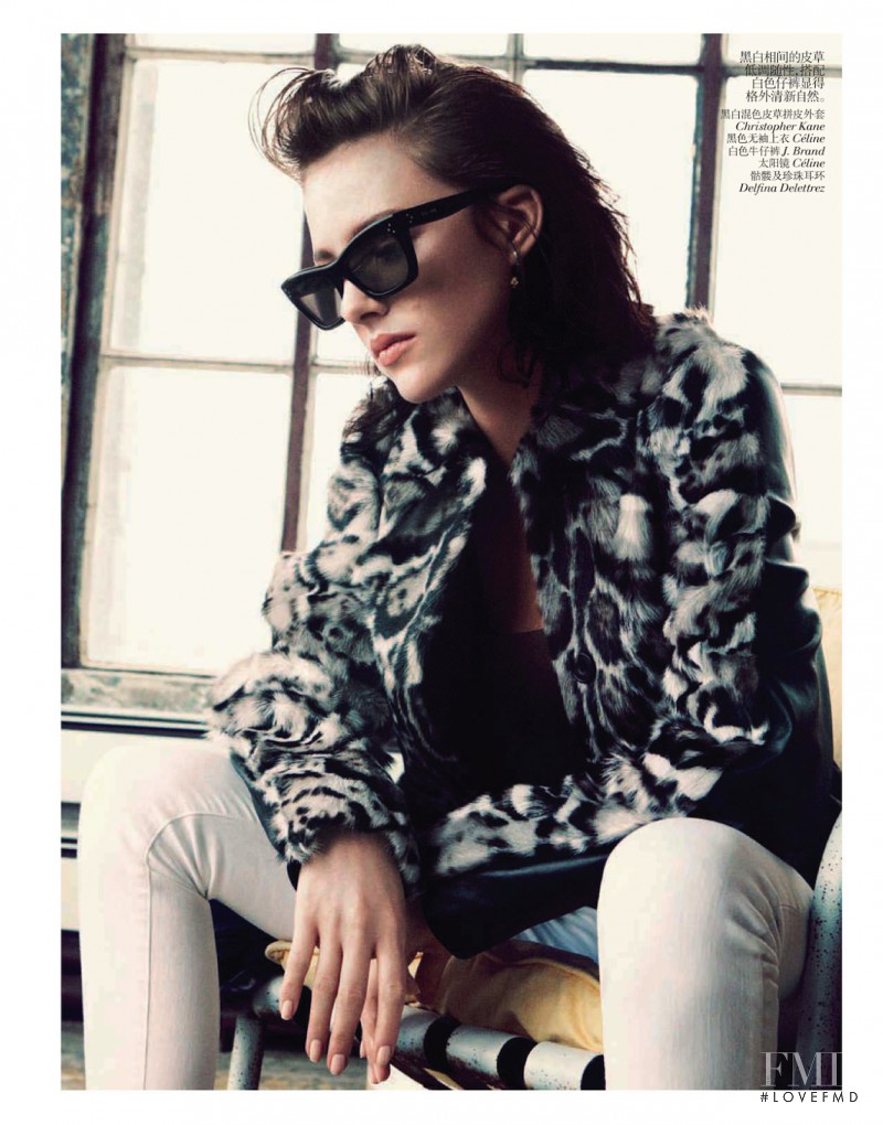 Eliza Cummings featured in The British Cool, June 2013