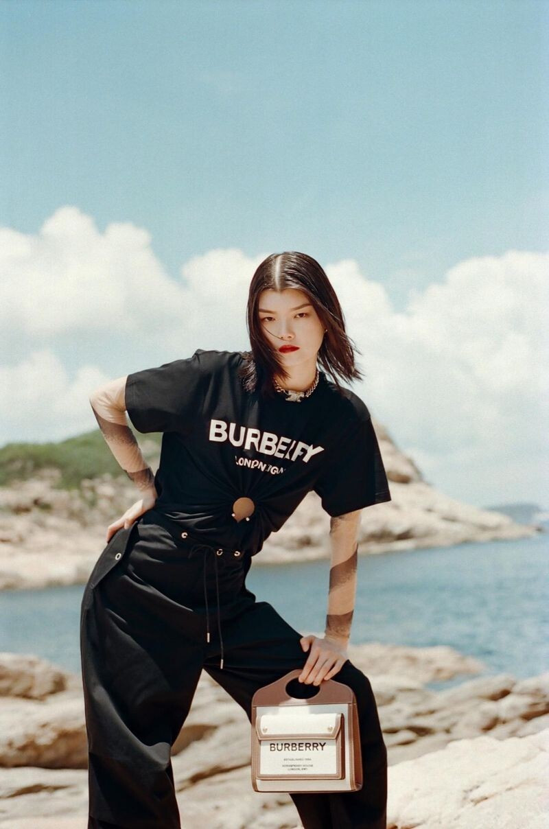 Ka Wai featured in Burberry, September 2021
