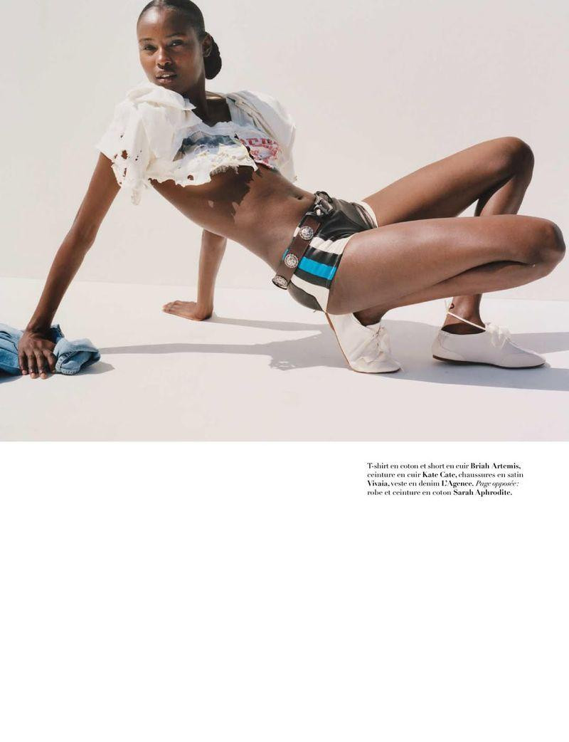 Layla Etengan featured in Le Bon T-Shirt, August 2025