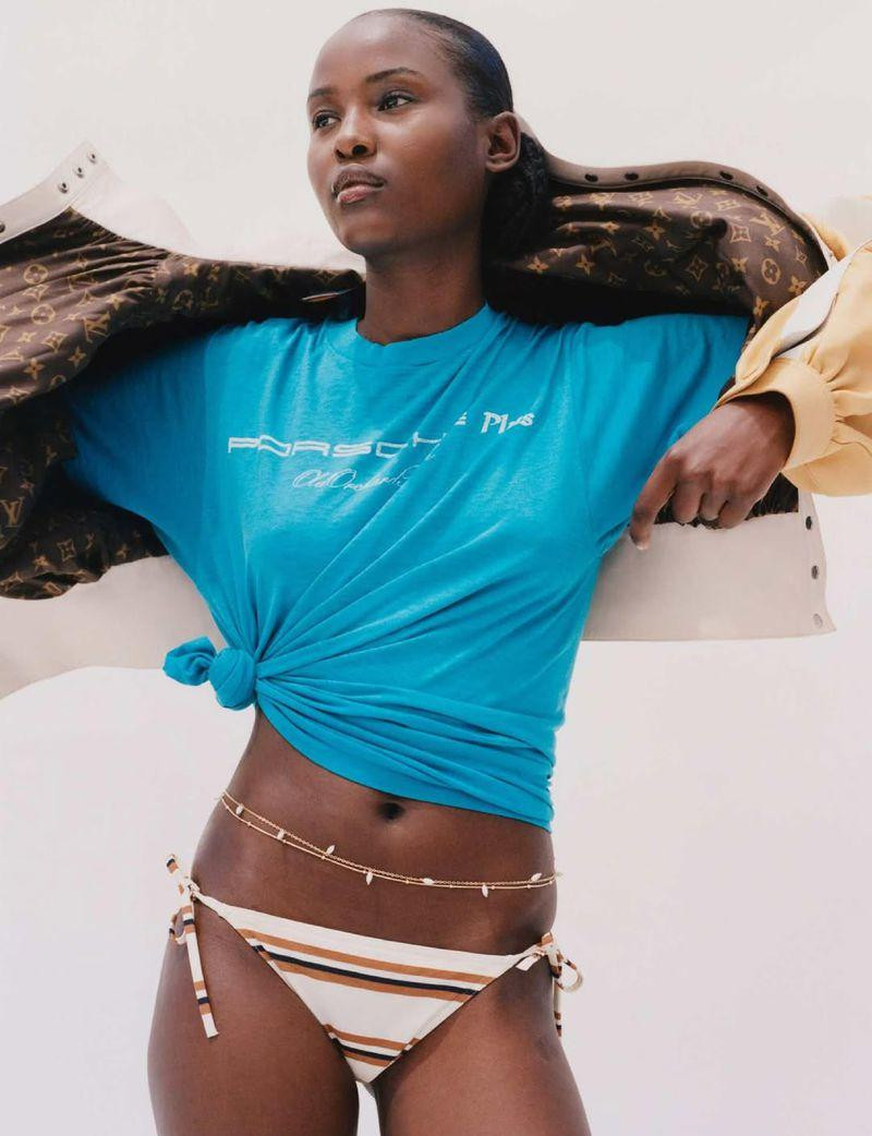 Layla Etengan featured in Le Bon T-Shirt, August 2025