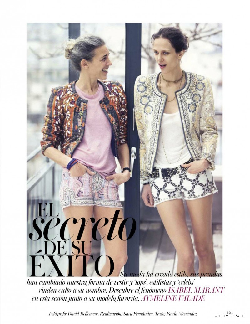 Aymeline Valade featured in El Secreto De Su Exito, June 2013