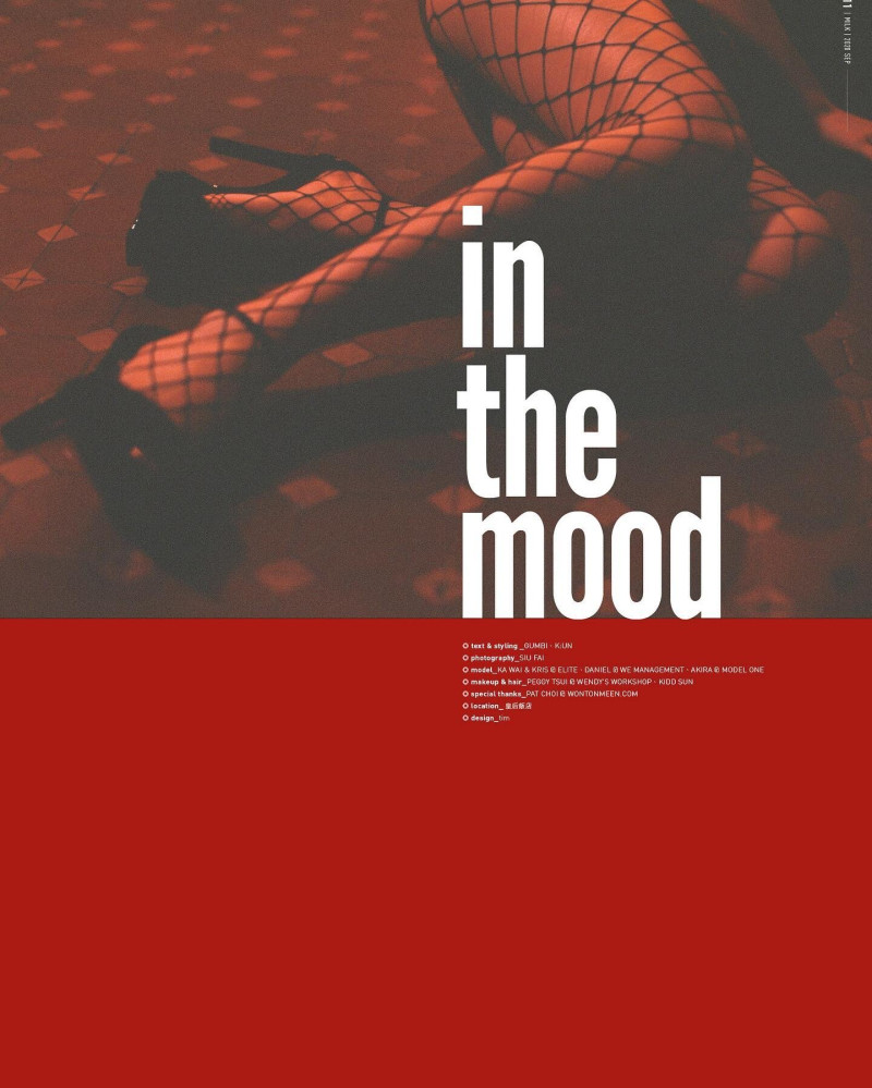 Ka Wai featured in In The Mood, November 2023