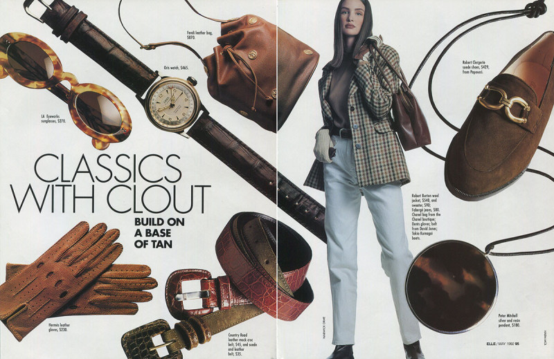 Debbie Deitering featured in Accessories, November 1992