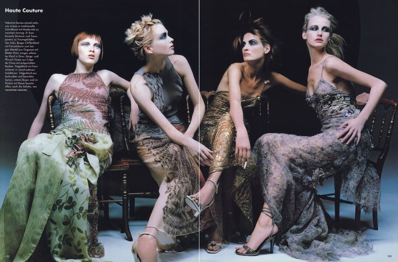 Esther de Jong featured in Nichts Als Luxus, May 1997