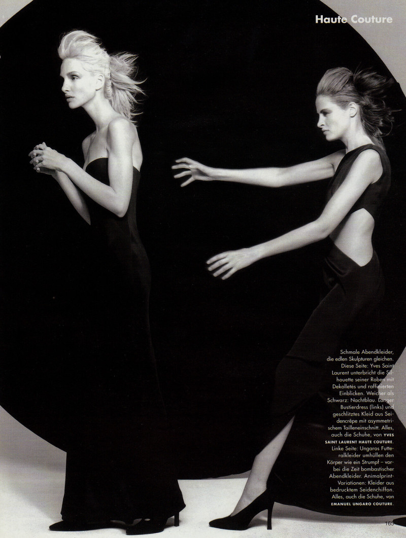 Esther de Jong featured in Nichts Als Luxus, May 1997