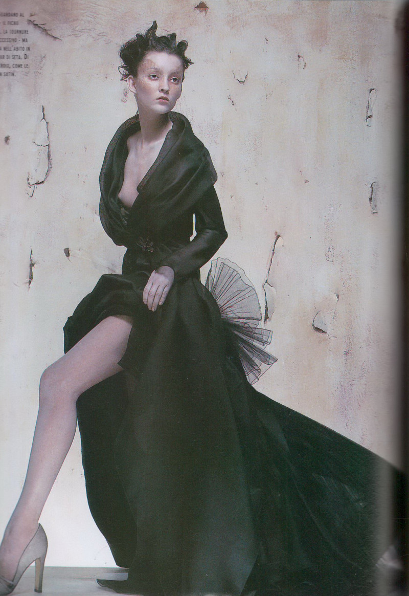 Audrey Marnay featured in Esprit de couture, March 1997