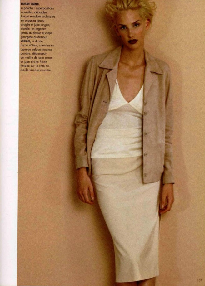 Debbie Deitering featured in relax, April 1997