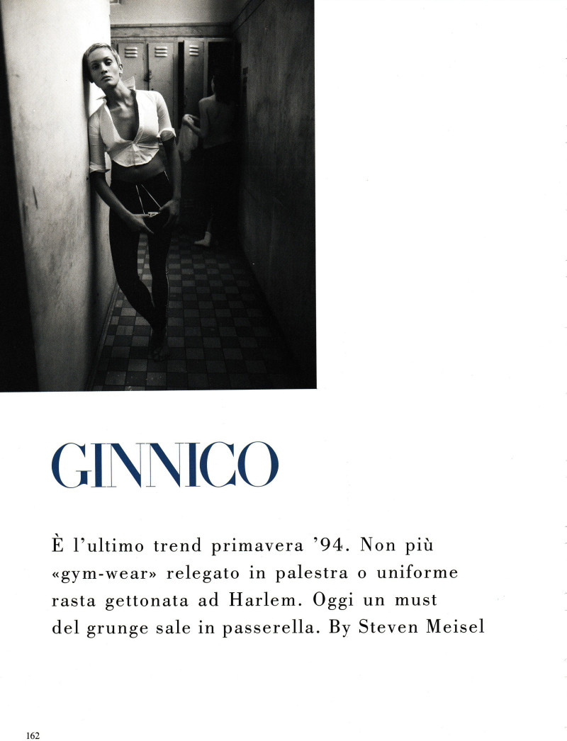 Beri Smither featured in Ginnico, January 1994