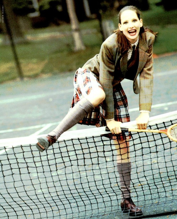 Debbie Deitering featured in anglo mania, August 1993