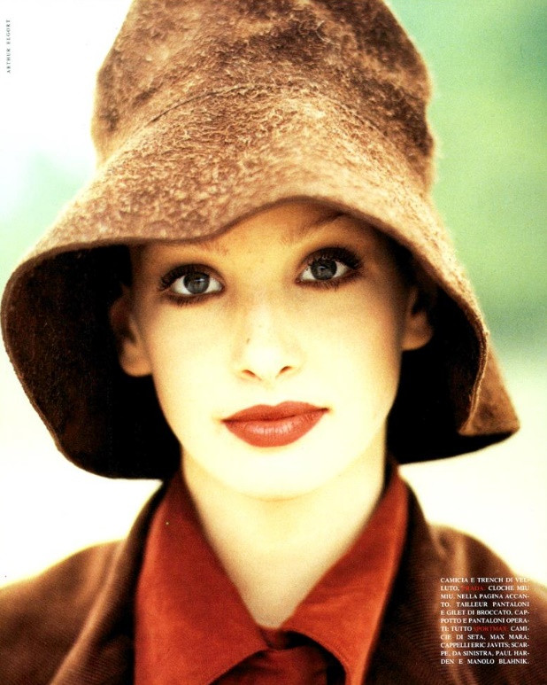 Debbie Deitering featured in anglo mania, August 1993