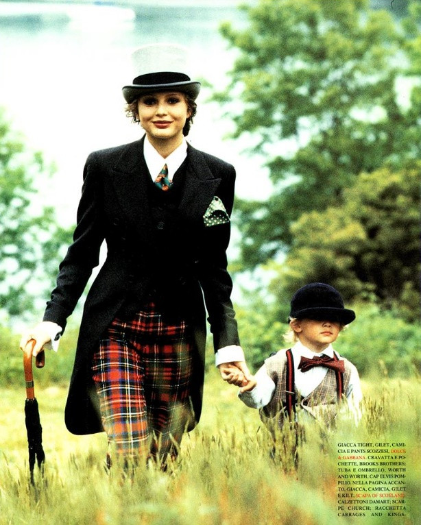 Debbie Deitering featured in anglo mania, August 1993