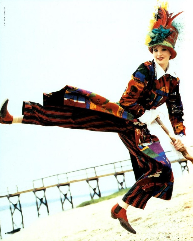 Debbie Deitering featured in anglo mania, August 1993