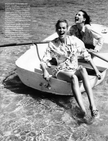 Debbie Deitering featured in Bringing Up Baby, July 1996