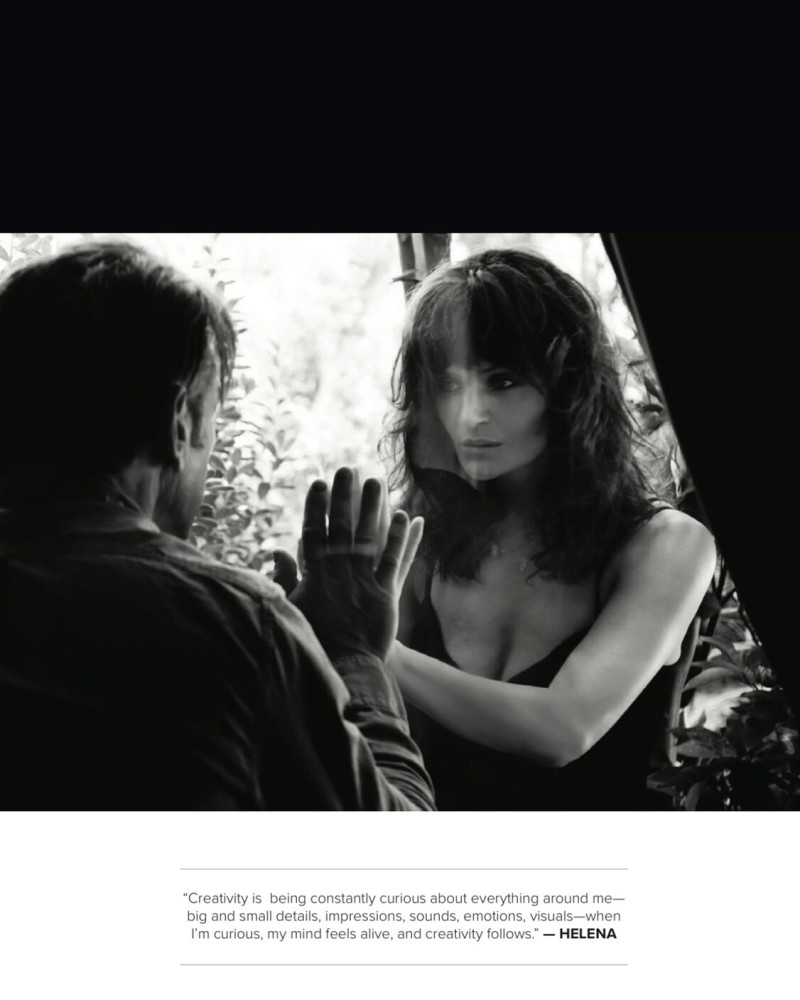 Helena Christensen featured in Captivating, December 2024