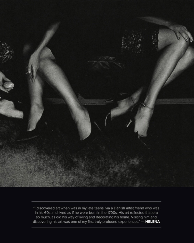 Helena Christensen featured in Captivating, December 2024