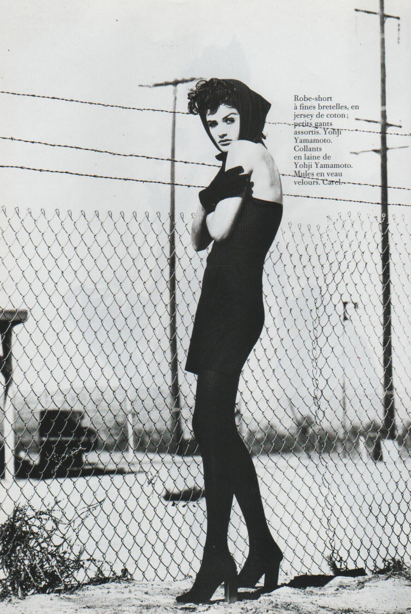 Helena Christensen featured in Betty Boop fait son come-back, February 1991
