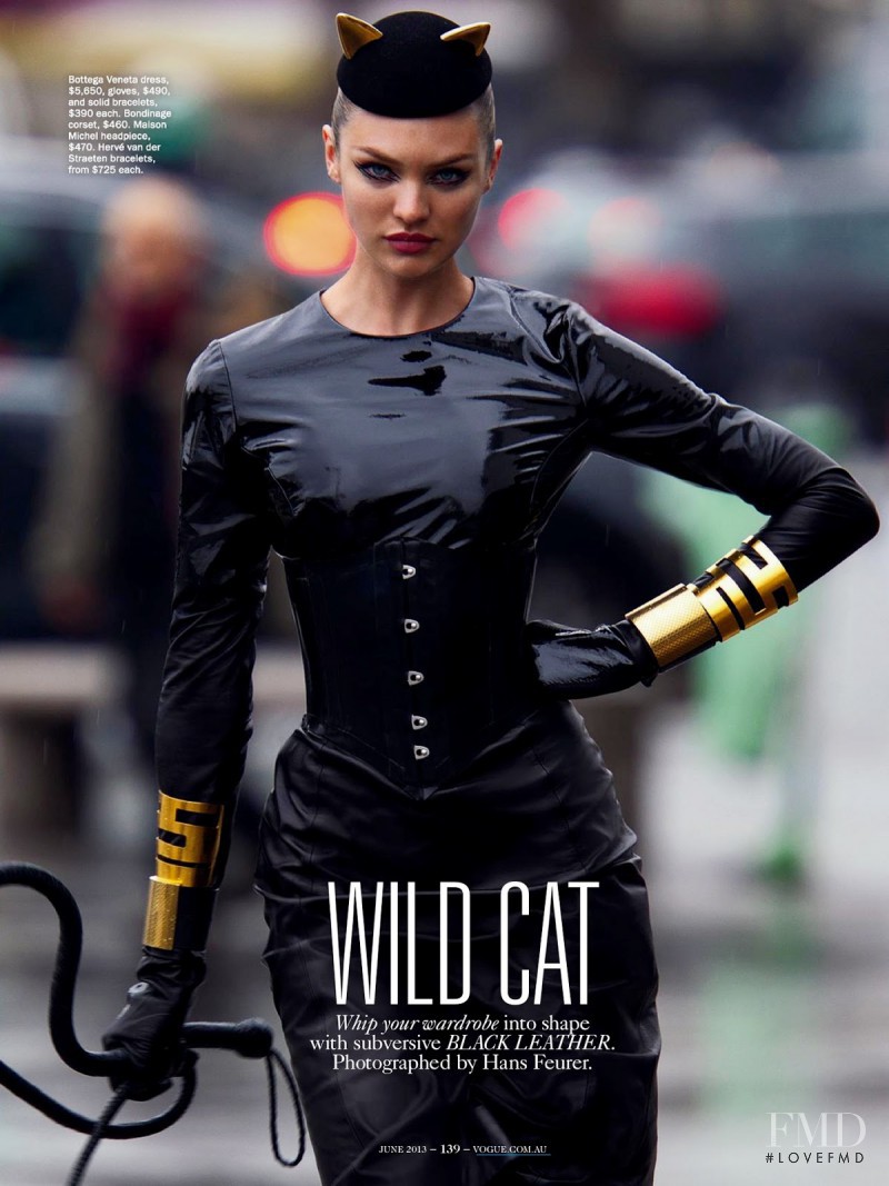 Candice Swanepoel featured in Wild Cat, June 2013