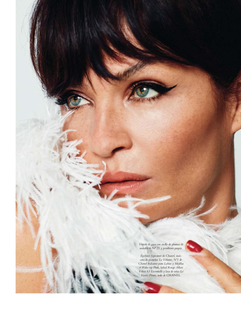 Helena Christensen featured in Musa total Helena, February 2023