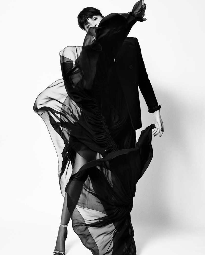 Helena Christensen featured in Musa total Helena, February 2023