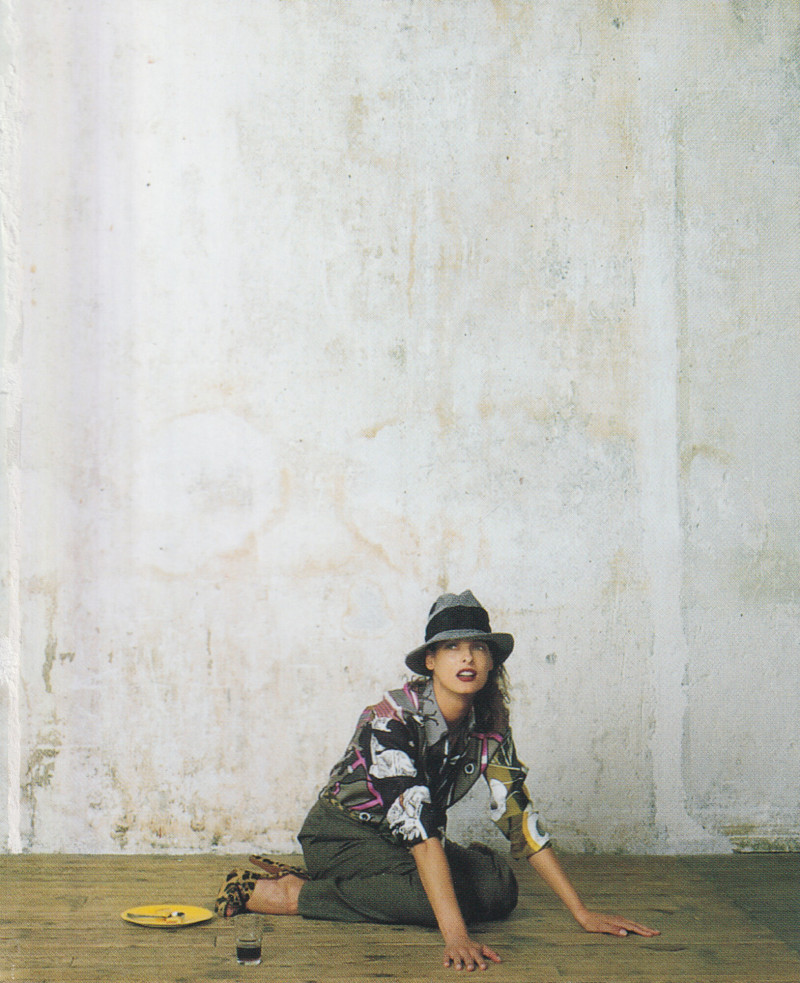 Linda Evangelista featured in Various sides of Linda Evangelista, January 2004