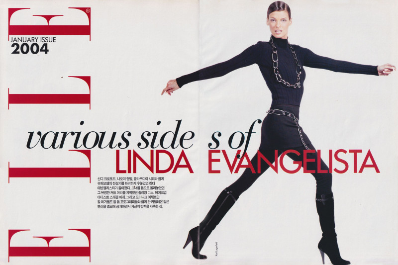 Linda Evangelista featured in Various sides of Linda Evangelista, January 2004