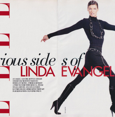 Various sides of Linda Evangelista