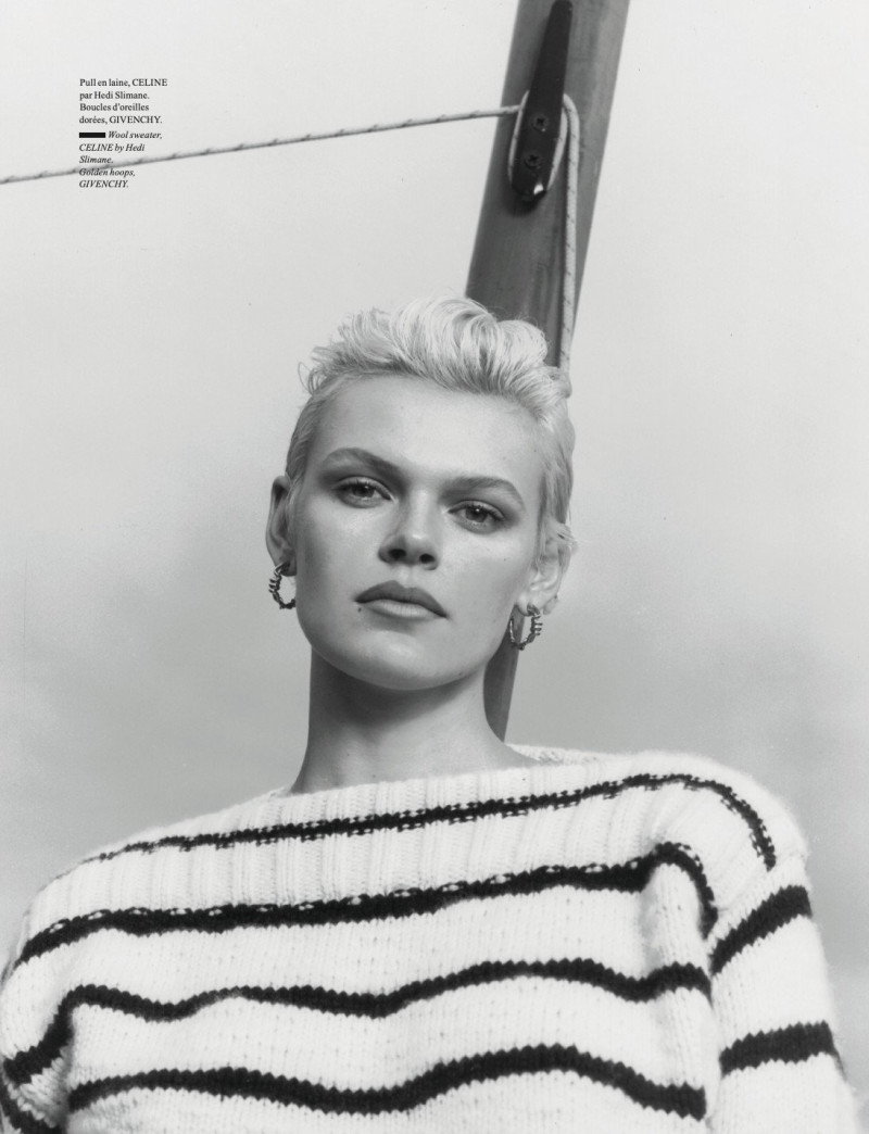 Cara Taylor featured in Mode a Venise, June 2023