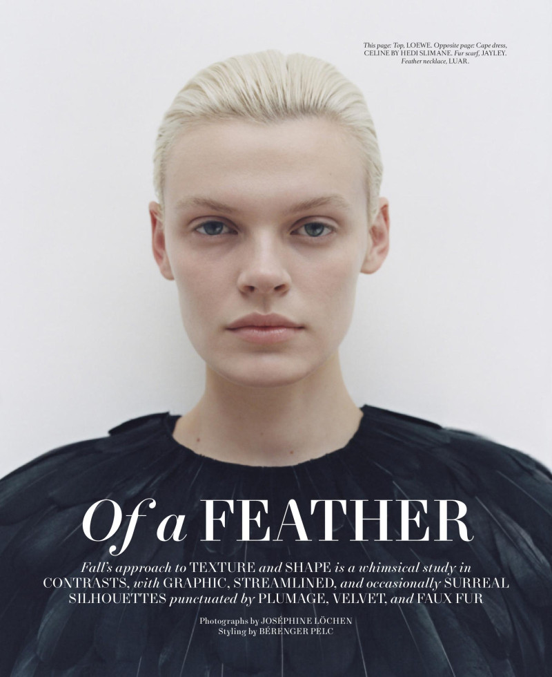 Cara Taylor featured in Of a Feather, August 2023