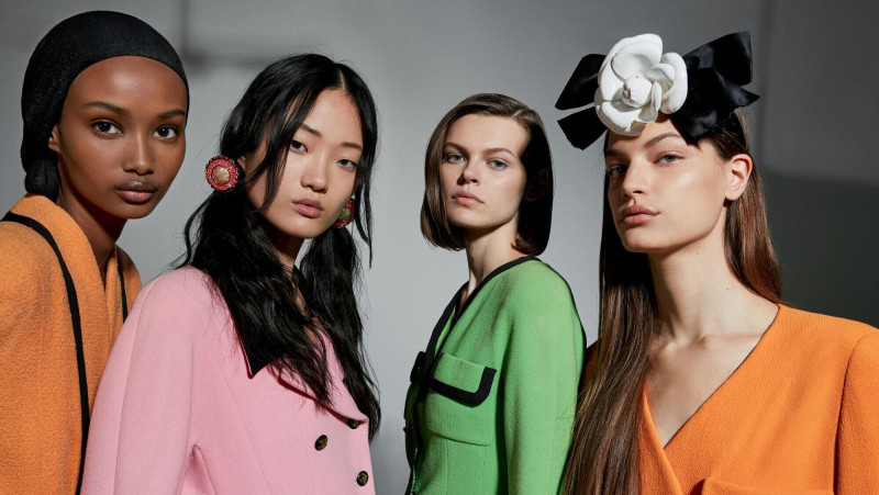 Cara Taylor featured in Chanel, September 2019