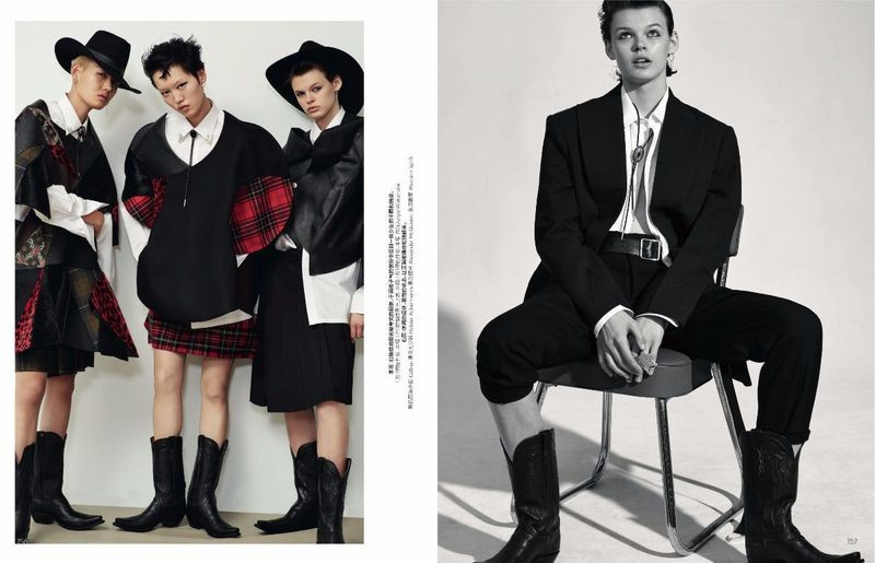 Cara Taylor featured in Cowboy Punks, October 2017