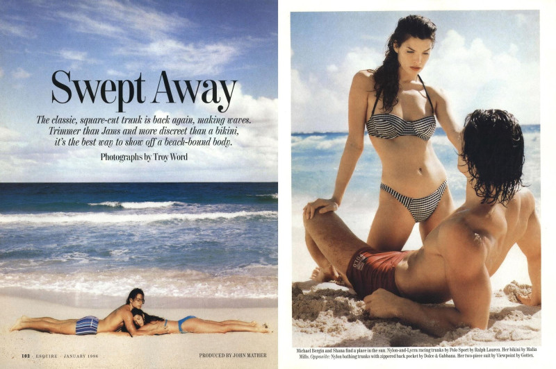 Shana Zadrick featured in Swept Away, January 1996
