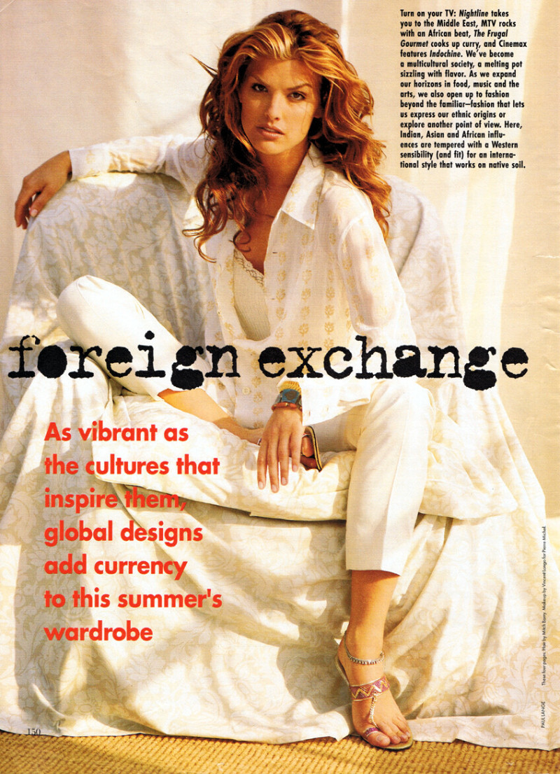 Shana Zadrick featured in Foreign Exchange, July 1994